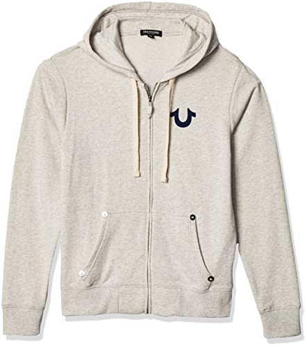 Men's Buddha Logo Zip Hoodie Sweatshirt