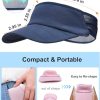 Sport Sun-Visor Hat Men Women Summer UV Protection, Lightweight Cooling Golf Running Tennis Sweat-Band Cap