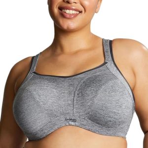 Women's Plus-Size Non-Padded High-Impact Underwire Sports Bra (#9441)