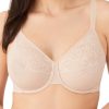 Women's Visual Effects Minimizer Bra, Slate
