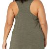 Women's Active Quick Dry Tech Stretch Racerback Tank Top (Available in Plus Size), Multipacks