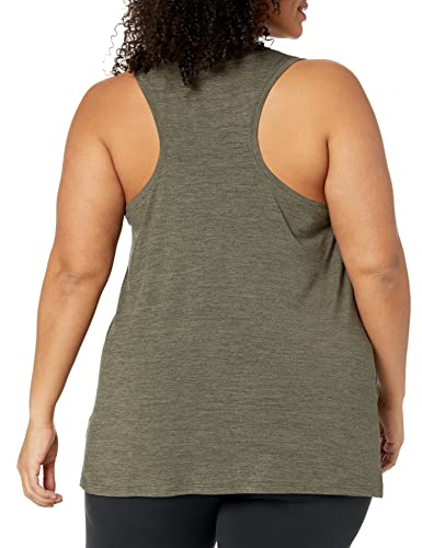 Women's Active Quick Dry Tech Stretch Racerback Tank Top (Available in Plus Size), Multipacks