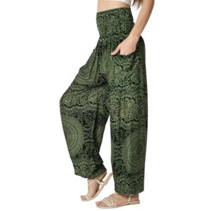 High-Waisted Boho Harem Yoga Pants for Women