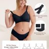 Nursing Bras for Breastfeeding, YN21 Seamless Ultra Comfort Maternity Bra, Natural Shape, Pregnancy Sleep Bralette