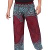 Mens Yoga Harem Lounge Boho Parachute Loose Baggy Pants
