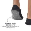 Anti Skid Non Slip Slipper Socks Men Grippy Socks Woman Yoga Pilates Barre Hospital Old Age | 2 Pairs, L/XL/XXL
