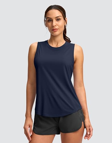 Women's Sleeveless Workout Tops Lightweight Tennis Yoga Athletic Running Shirts Racerback Tank Tops for Women