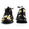 Fried Eggs Bacon Funny Smiling Face Lightweight Women's Sneakers Running Tennis Shoes Walking Sportswear Gym Travel for Men