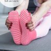 60 Pairs Grip Anti Yoga Socks Non Slip Pilates Socks Bulk Anti Skid Barre Ballet Socks for Women Elderly Hospital