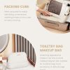 Large Travel Bag - Weekender & Overnight Bag with Shoe Compartment, Wet Pocket, for Women, Gym, Yoga, Hospital Use