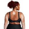 Womens Infinity High Impact Sports Bra, (002) Black / / Black, Large D-DD