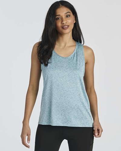 5 Pack: Women's Crossback Keyhole Open Back Workout Tank Top Dry-Fit Sleeveless Yoga Gym (Available in Plus)