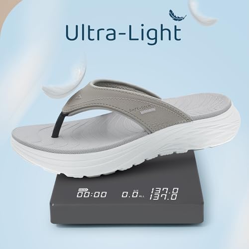 SIMPLUS Wide Women Non-Slip Cuhion Yoga Mat Athletic Slide Sandals