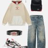 Star Hoodie Women Graphic Hoodies Unisex Oversized Print Hoody Y2k Streetwear Hooded Sweatshirt Pocket Pullover