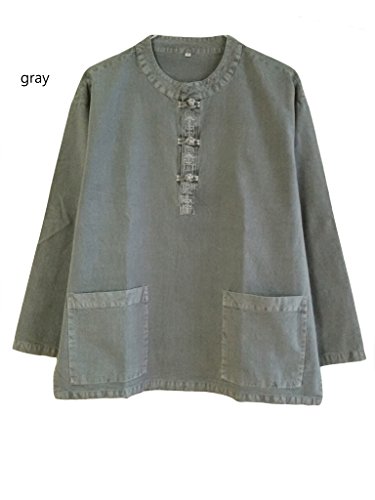 Men Women Cotton 100% Embroidery Shirt or Pants Zen Meditation Clothing
