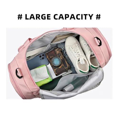 Fitness Gym Travel Bag Sports Handbag Women Men Dry Wet Shoes Pocket Single Shoulder Crossbody Swimming Yoga Backpack Duffel
