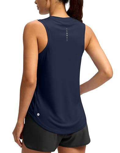 Women's Sleeveless Workout Tops Lightweight Tennis Yoga Athletic Running Shirts Racerback Tank Tops for Women