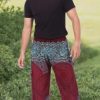 Mens Yoga Harem Lounge Boho Parachute Loose Baggy Pants
