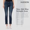 Women's Nico Mid-Rise Straight Leg Ankle Jean