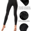 Womens Ultra Soft Cotton Stretch Full Length Footless Leggings Skinny Pant Tights | Multi Packs & Colors