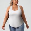 Plus Size Women's Casual Sports Tank Top,Breathable and Soft, for Sports and Daily Life Wear