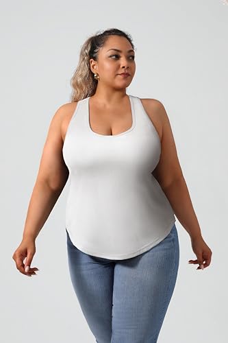 Plus Size Women's Casual Sports Tank Top,Breathable and Soft, for Sports and Daily Life Wear