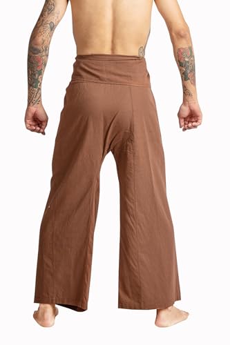 Thai Fisherman Pants - Hakama Pants Adjustable & Stylish for Yoga, Meditation, Dance, Martial Arts & More
