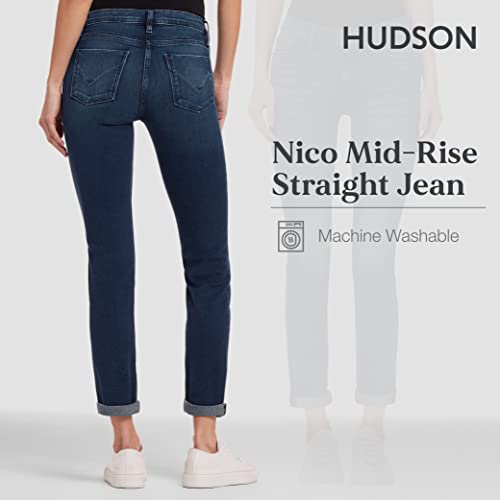 Women's Nico Mid-Rise Straight Leg Ankle Jean