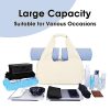 Yoga Gym Bags for Women with Shoes Compartment & Wet Dry Storage Pockets & Adjustable Yoga Mat Holder, Patent Pending