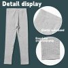 12 Pack Girls Leggings Toddler Girl Pants Casual Yoga Pants for Girls High Waisted Stretch Leggings Kids