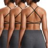 Women's Workout Sports Bras Fitness Ivy Low Impact Bra Yoga Crop Tank