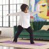 Lounge Yoga Pants Black Flared Cotton Leggings, 32.5” Inseam, Wide Waistband, No Show Coverage, Relaxed Flare Leg