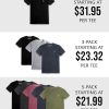 Workout Shirts for Men - Ultra-Lightweight Short Sleeve Tees Athletic Gym Running S - 4XL