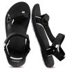 SIMPLUS Unisex Ultra-Cuhion Yoga Mat Athlete Sandals Adjustabl Straps with Heel Support