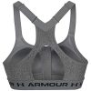 Women's High Crossback Heather Zip Bra