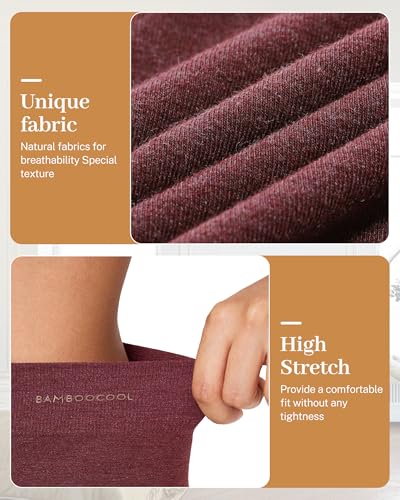 Womens Boyshort Panties Seamless Underwear Stretchy Boxer Briefs For Ladies 5 Pack