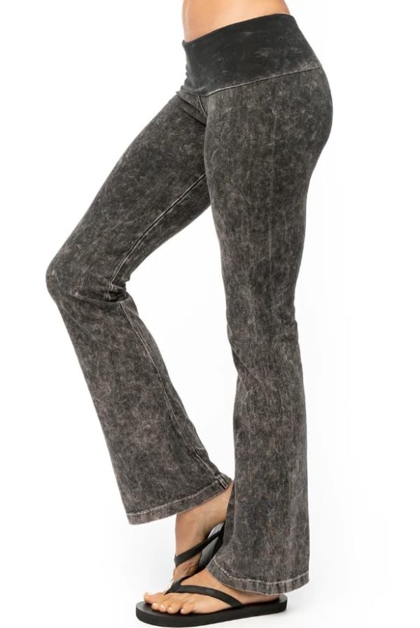 Roll Down Bootleg Flare Pant