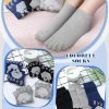 6 Pairs Women Toe Socks Non Slip Yoga Socks with Grip Men Pilates Toe Socks for Dance Gym