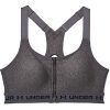 Women's High Crossback Heather Zip Bra