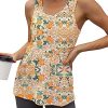 Womens Workout Athletic Tank Tops Loose Gym Yoga Racerback Sleeveless Running Sports Shirts Tops
