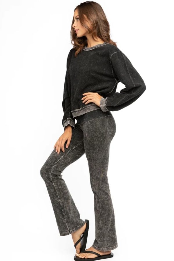 Roll Down Bootleg Flare Pant