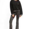Roll Down Bootleg Flare Pant