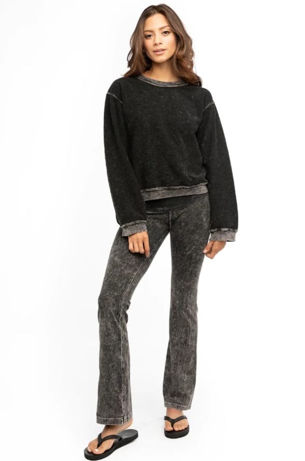 Roll Down Bootleg Flare Pant