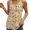 Womens Workout Athletic Tank Tops Loose Gym Yoga Racerback Sleeveless Running Sports Shirts Tops