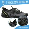 Water Shoes for Women Men Barefoot Beach Shoe Quick Dry Aqua Swim Socks for Surfing Yoga Size 4.5-15 Women/3-13.5 Men