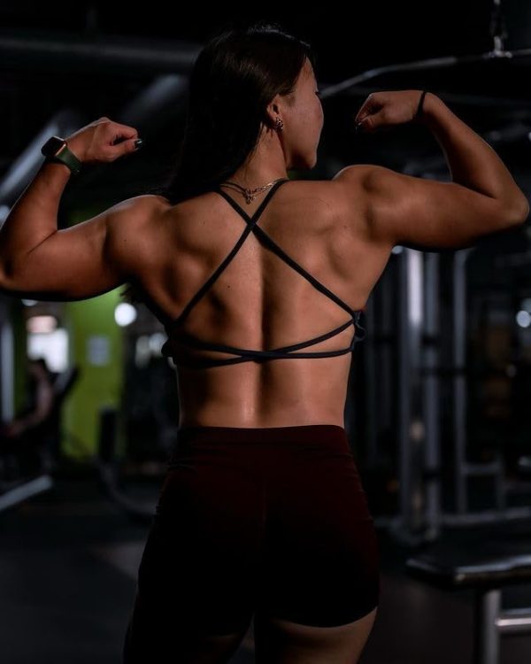 Women's Workout Sports Bras Fitness Ivy Low Impact Bra Yoga Crop Tank