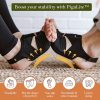 Lite Grip Pilates Socks for Women & Men – Non-Slip Yoga, Barre, Toeless Socks with Arch Support