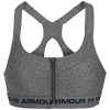 Women's High Crossback Heather Zip Bra