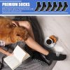 60 Pairs Yoga Socks Anti Skid Pilate Socks Hospital Non Slip Anklets with Grips for Women Pilates