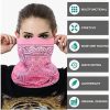 Face Mask Multi Bandana Neck Gaiter Seamless Magic Headband Outdoor Face Scarf for Dust Wind and UV Resistance